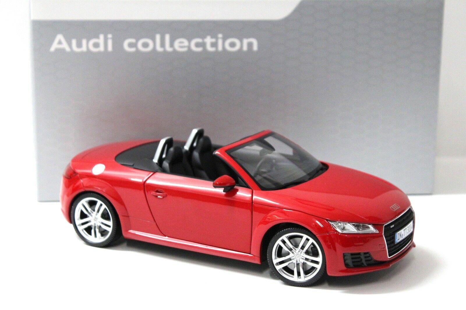1:18 Minichamps Audi TT Roadster tango red DEALER VERSION