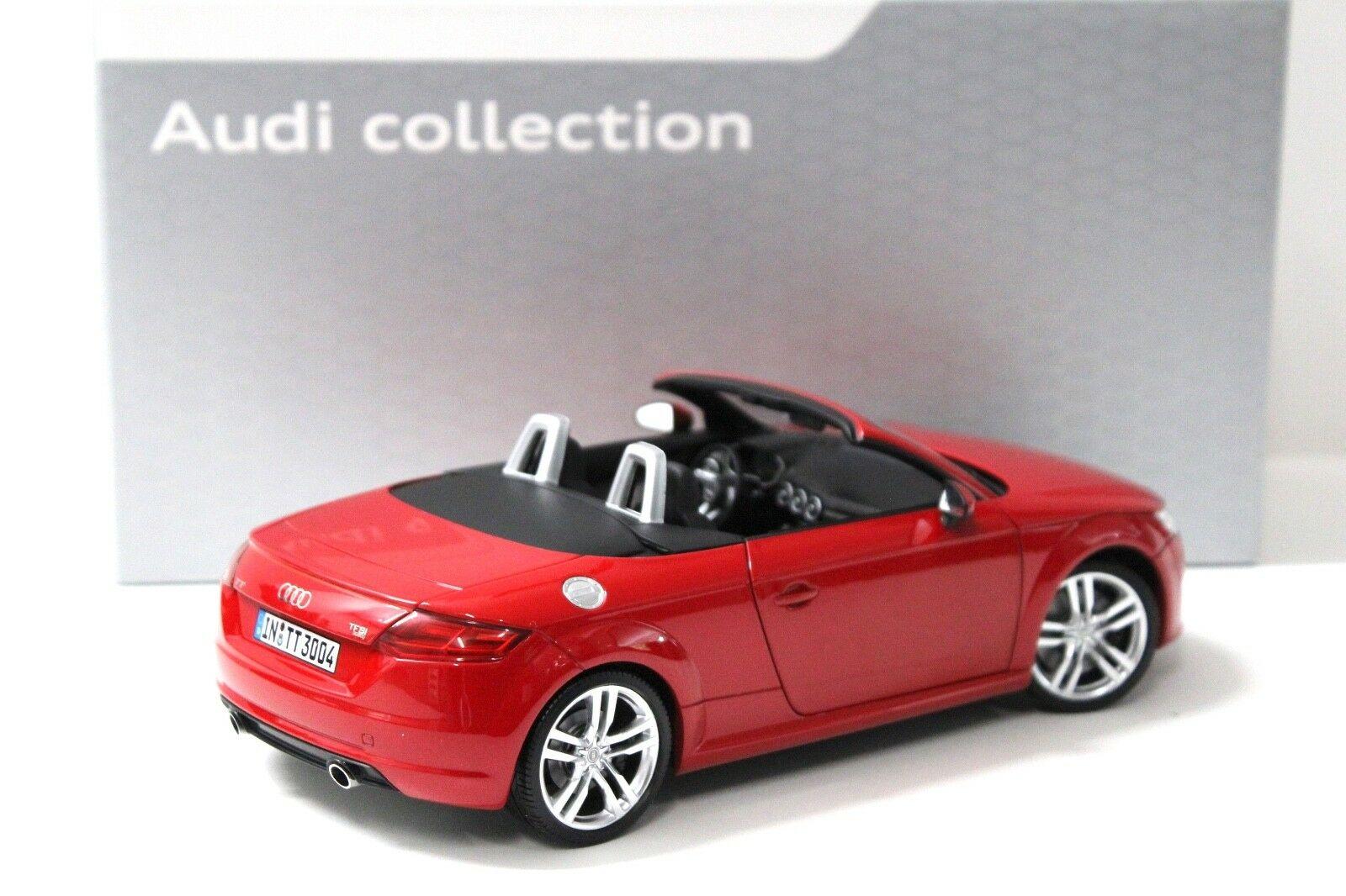 1:18 Minichamps Audi TT Roadster tango red DEALER VERSION