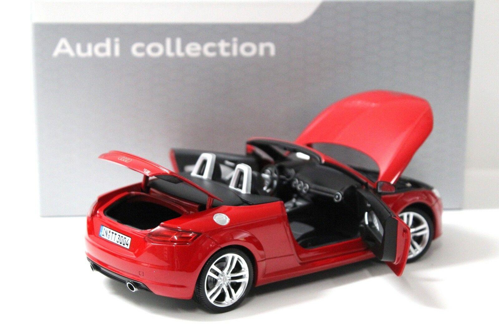 1:18 Minichamps Audi TT Roadster tango red DEALER VERSION