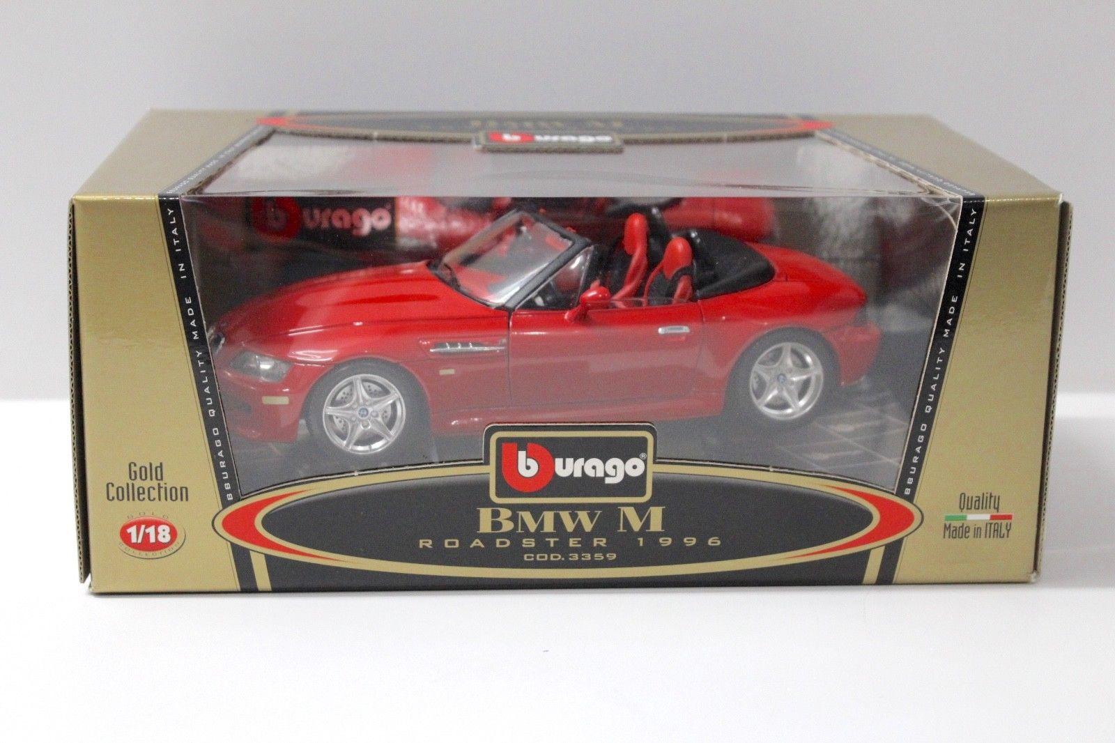 1:18 Bburago BMW Z3 M Roadster 1996 red