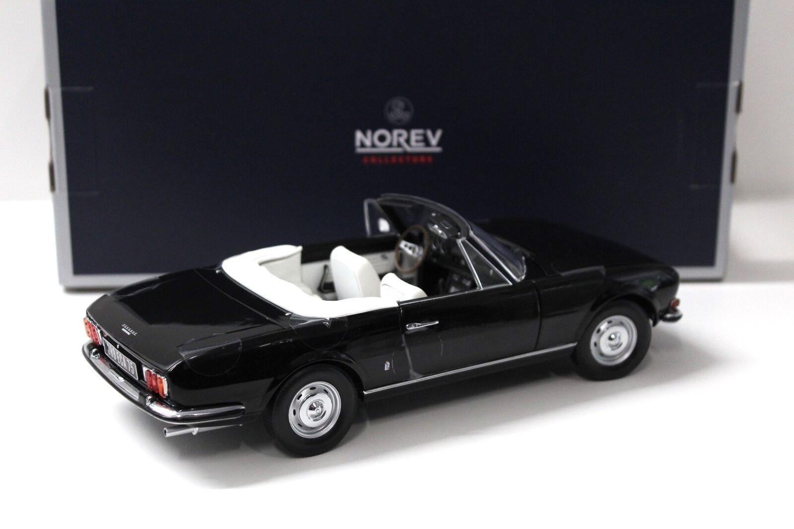 1:18 Norev Peugeot 504 Cabriolet black