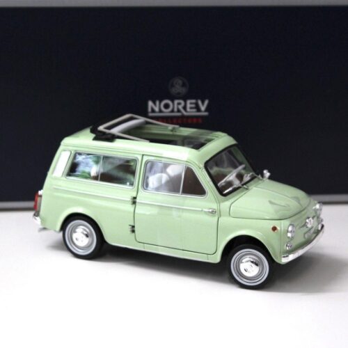 1:18 Norev Fiat 500 Giardiniera 1962 light green