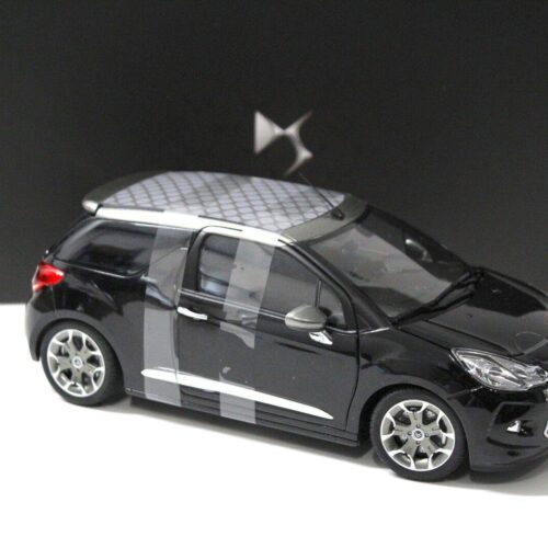 1:18 Norev Citroen DS3 Cabrio black DEALER VERSION