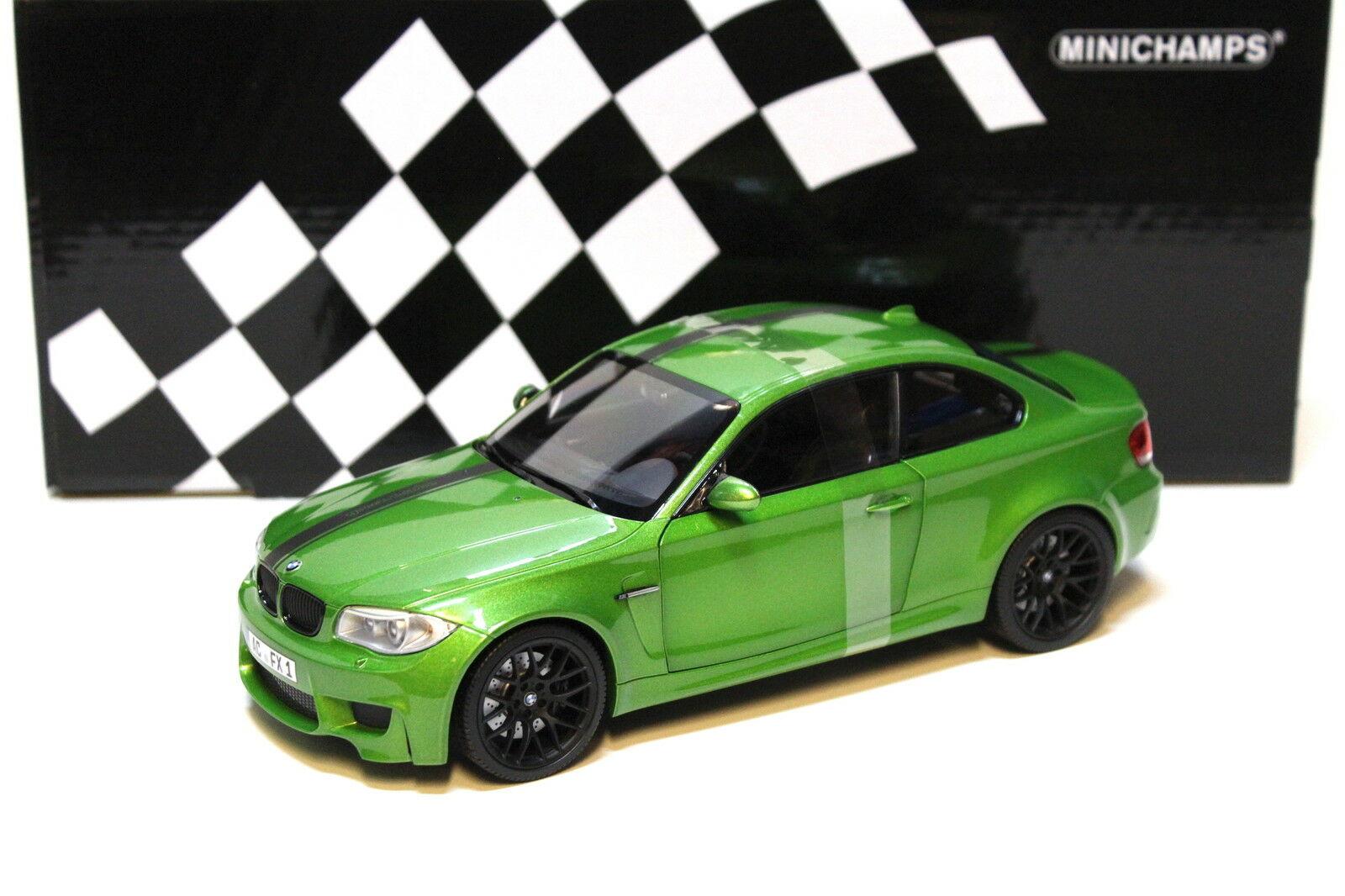 ID 46134 orig 1.jpg 1:18 Minichamps BMW 1er M Coupe 2011 green