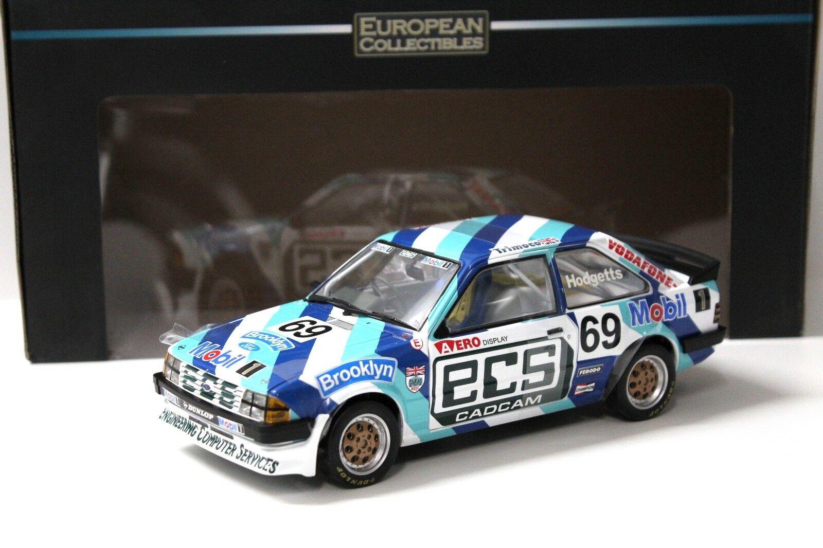 1:18 SunStar Ford Escort MKIII 1600i RHD Hodgetts #69