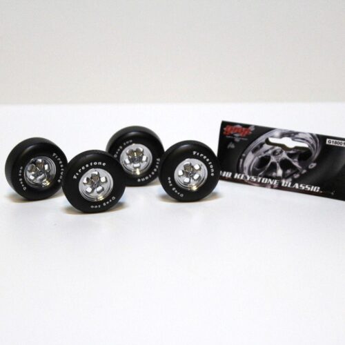 1:18 GMP Keystone Classic Wheel Set Räder Chrom 4pcs.