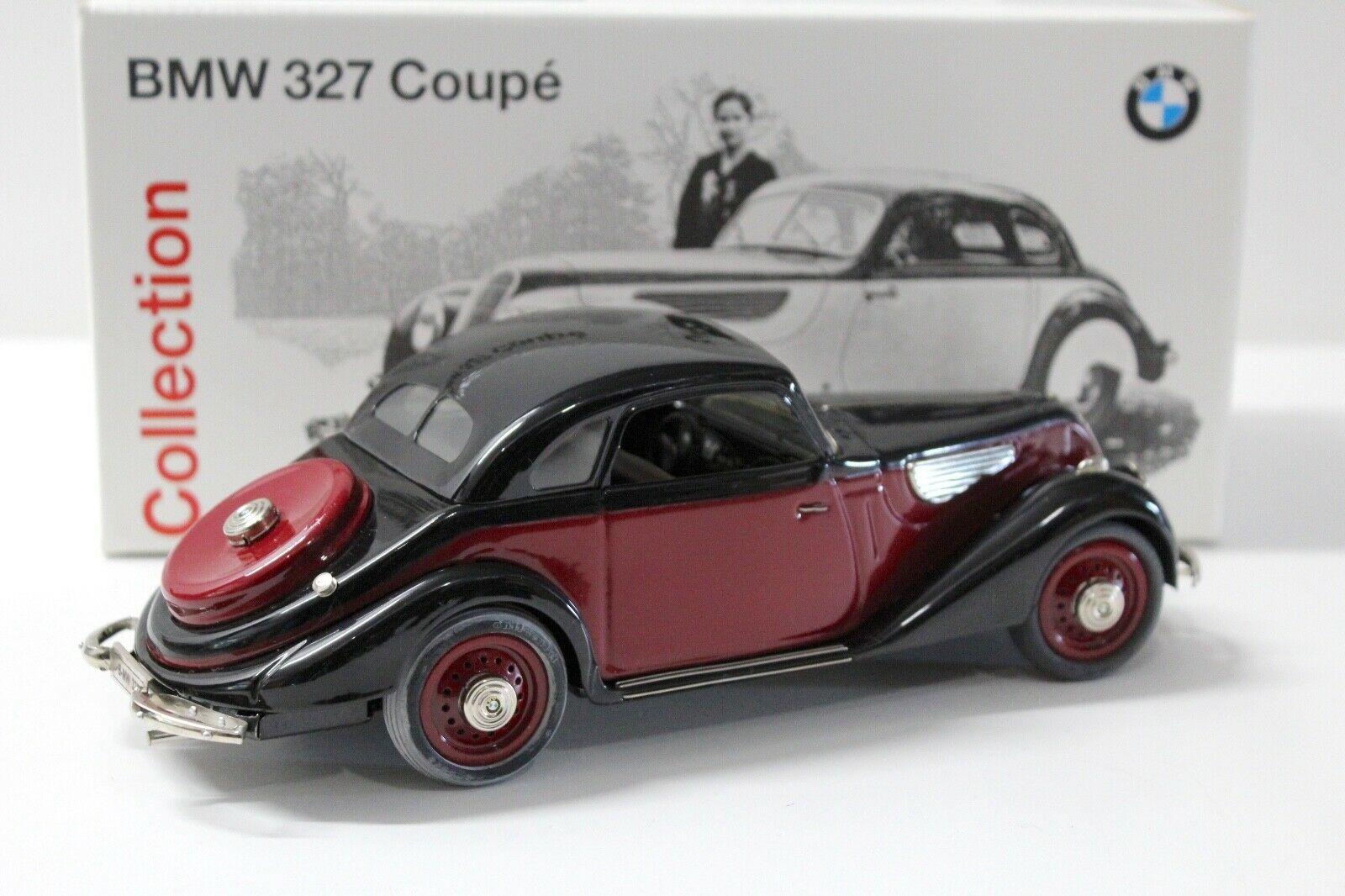 1:18 Schuco BMW 327 Classic Coupe black/ red DEALER VERSION