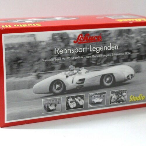 Schuco Mercedes W196 Stromlinie Fangio Silverstone 1954 After Race Version