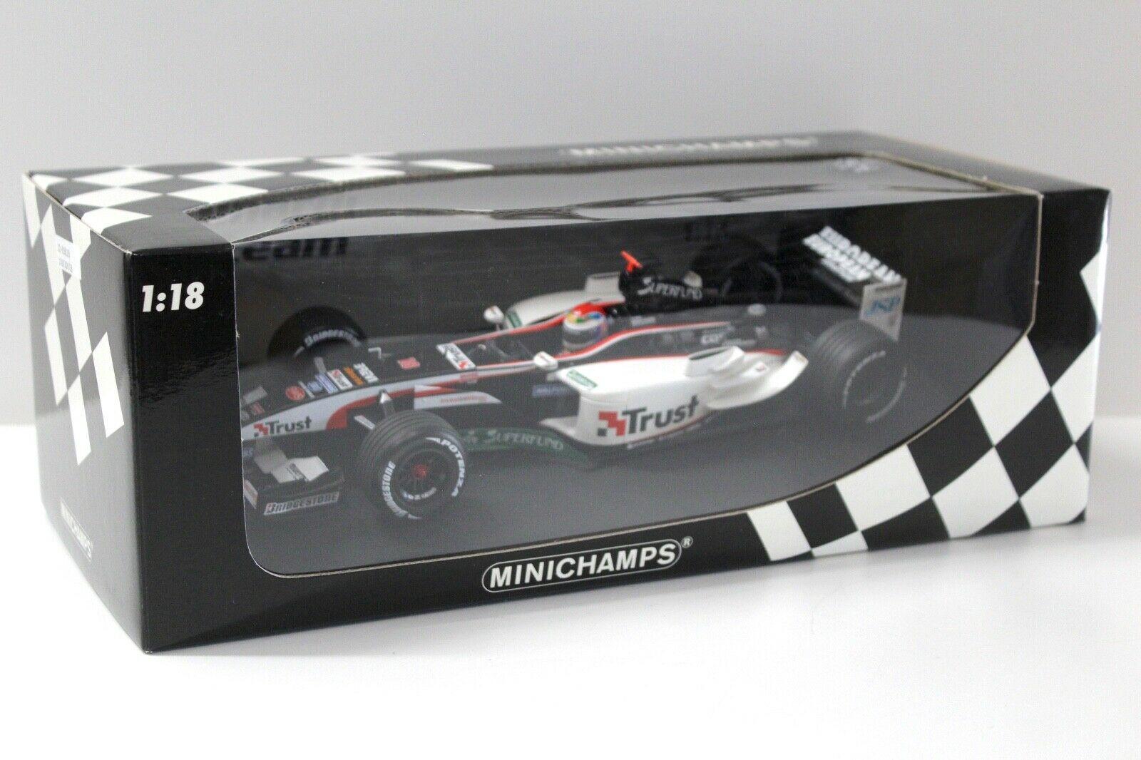 1:18 Minichamps F1 Minardi PS03 Cosworth Wilson #18