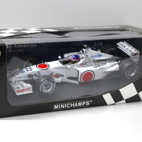 1:18 Minichamps F1 BAR 02 Honda J.Villeneuve 2000 #22