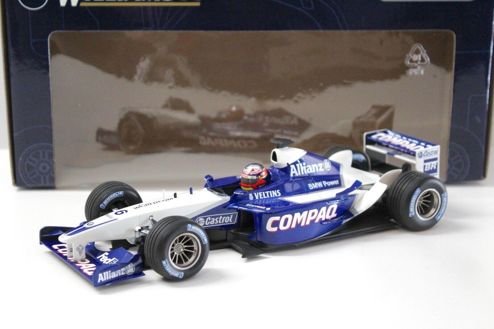 1:18 Minichamps F1 Williams BMW FW24 J.P.Montoya 2002 #6