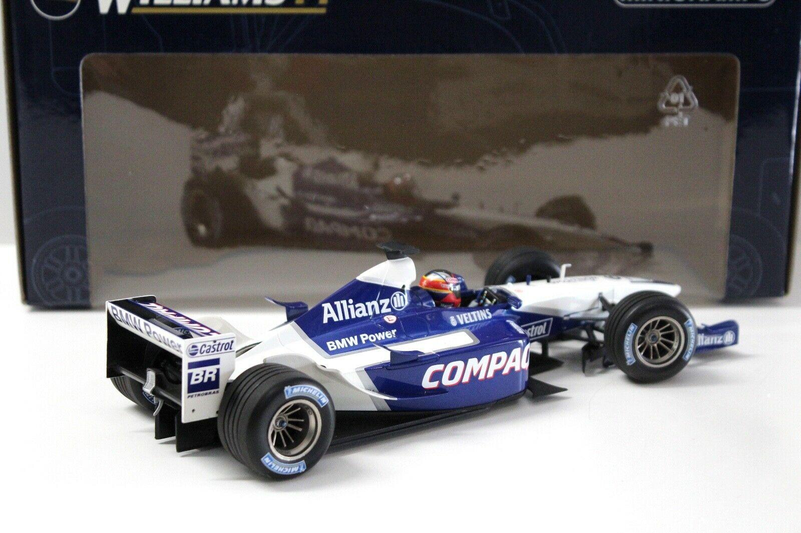 1:18 Minichamps F1 Williams BMW FW24 J.P.Montoya 2002 #6