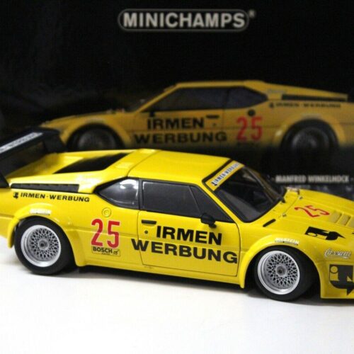 1:18 Minichamps BMW M1 ProCar Winkelhock DRM 1980 #25 IRMEN
