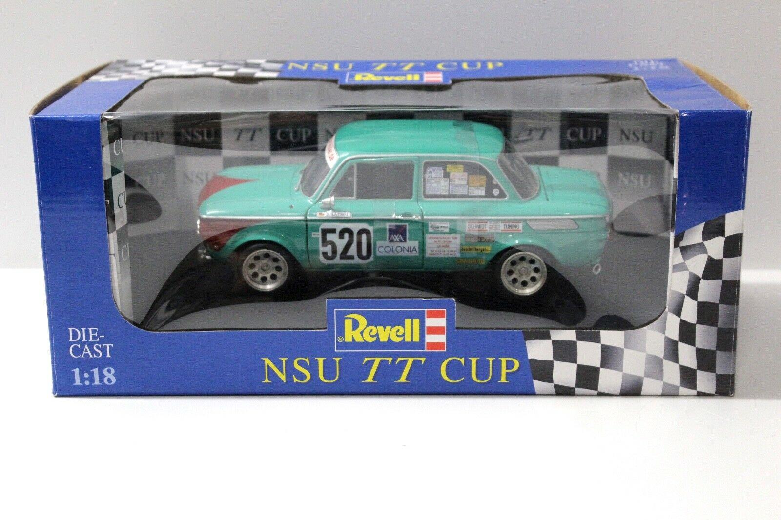 1:18 Revell NSU TT CUP green #520 J.Lätsch LutzMüller