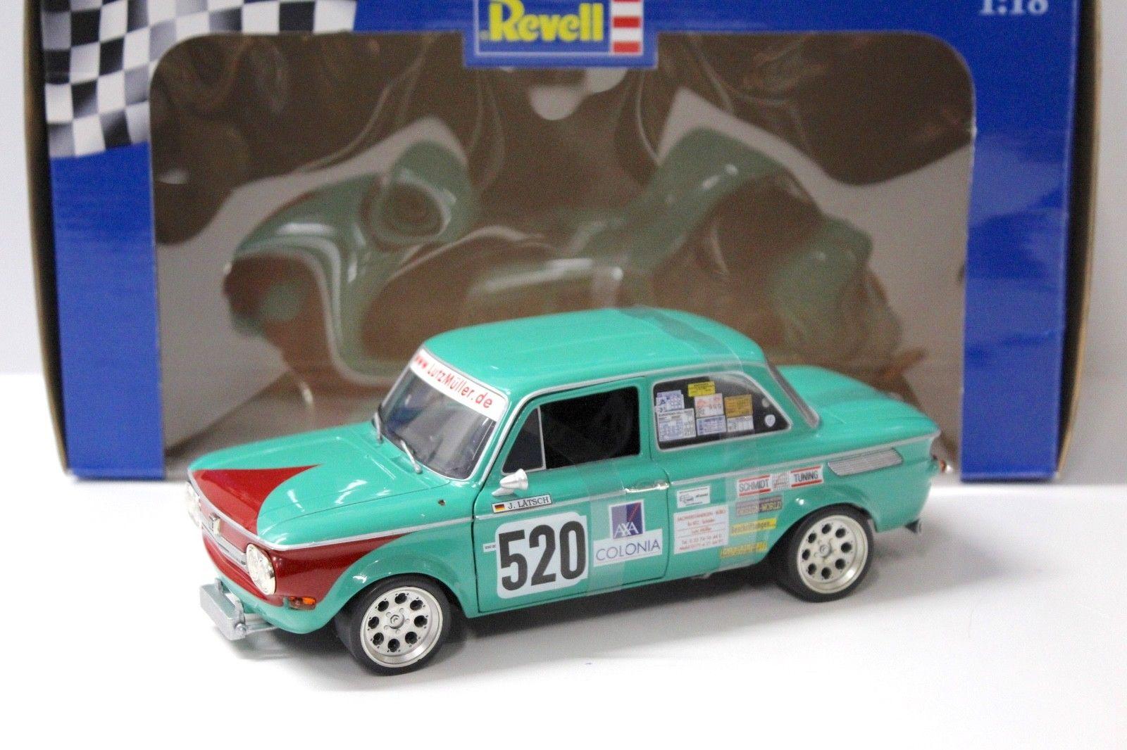 1:18 Revell NSU TT CUP green #520 J.Lätsch LutzMüller