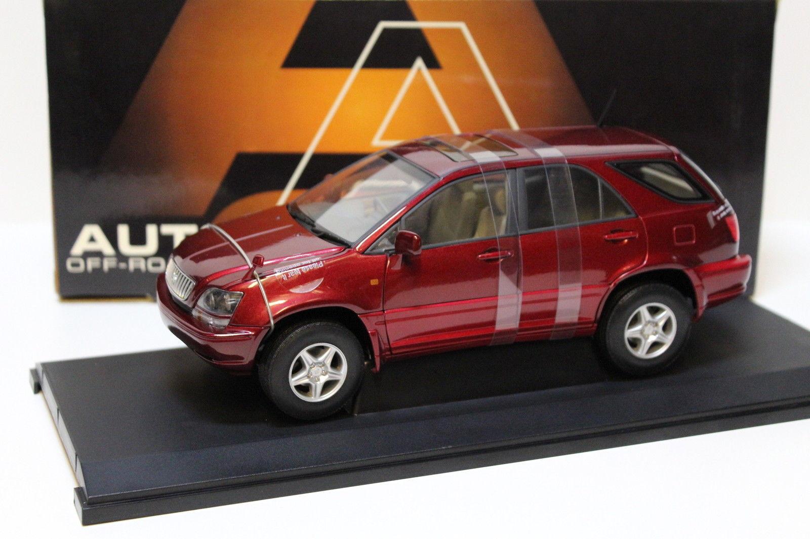 ID 46314 orig 1.jpg 1:18 AUTOart Toyota Harrier RHD SUV red