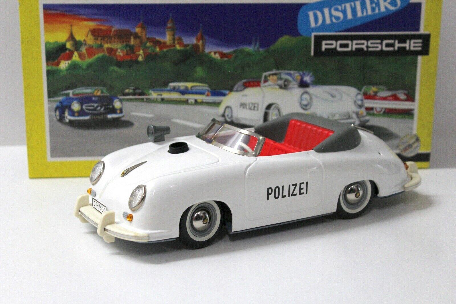 ID 46334 orig.jpg Schuco Distler Porsche 356 POLIZEI Electromatic 7500 REPLIKA white