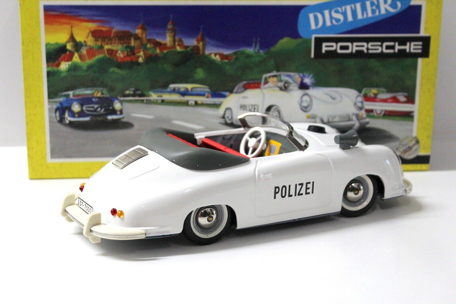 Schuco Distler Porsche 356 POLIZEI Electromatic 7500 REPLIKA white