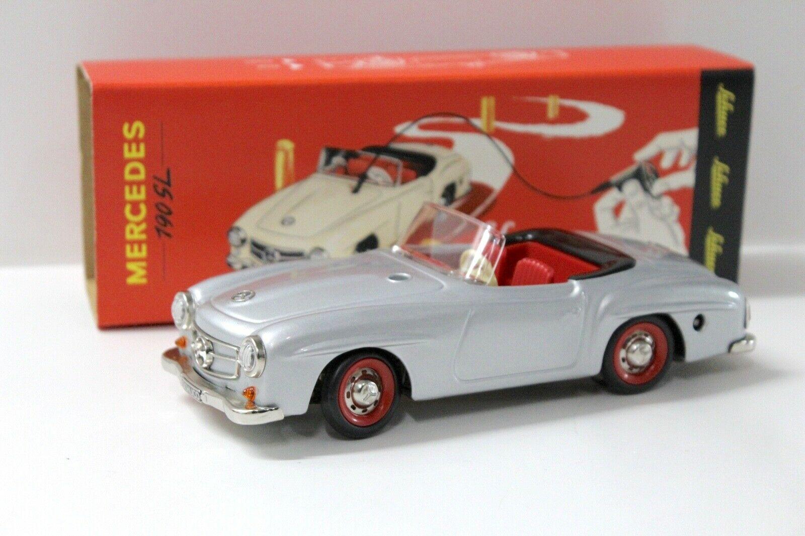 Schuco 2095 Fernlenkauto Mercedes 190SL silver