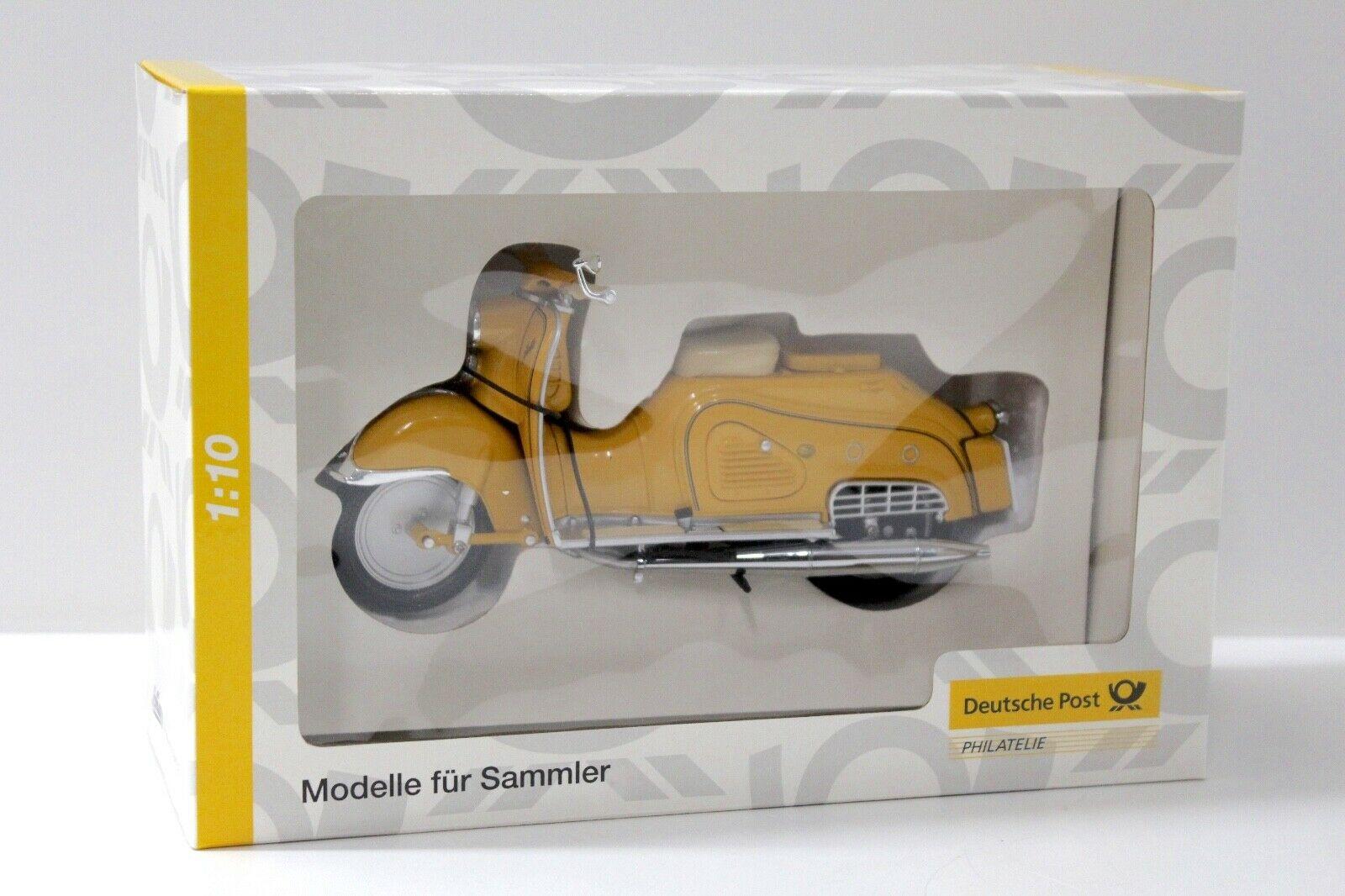 1:10 Schuco Zündapp Bella R204 Roller DB Post yellow
