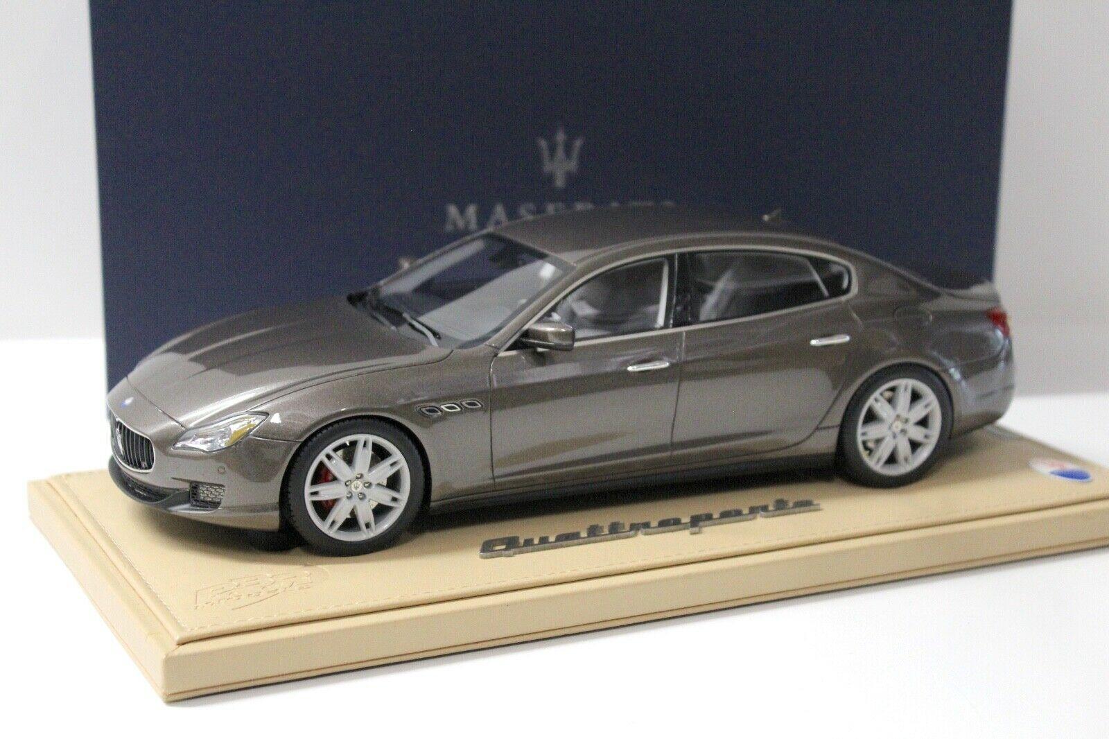 ID 46404 orig 1.jpg 1:18 BBR Models Maserati Quattroporte Detroit Motor Show 2013 grey