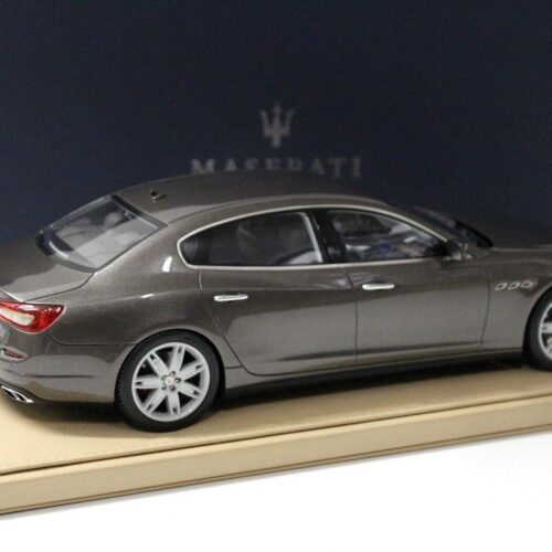 1:18 BBR Models Maserati Quattroporte Detroit Motor Show 2013 grey
