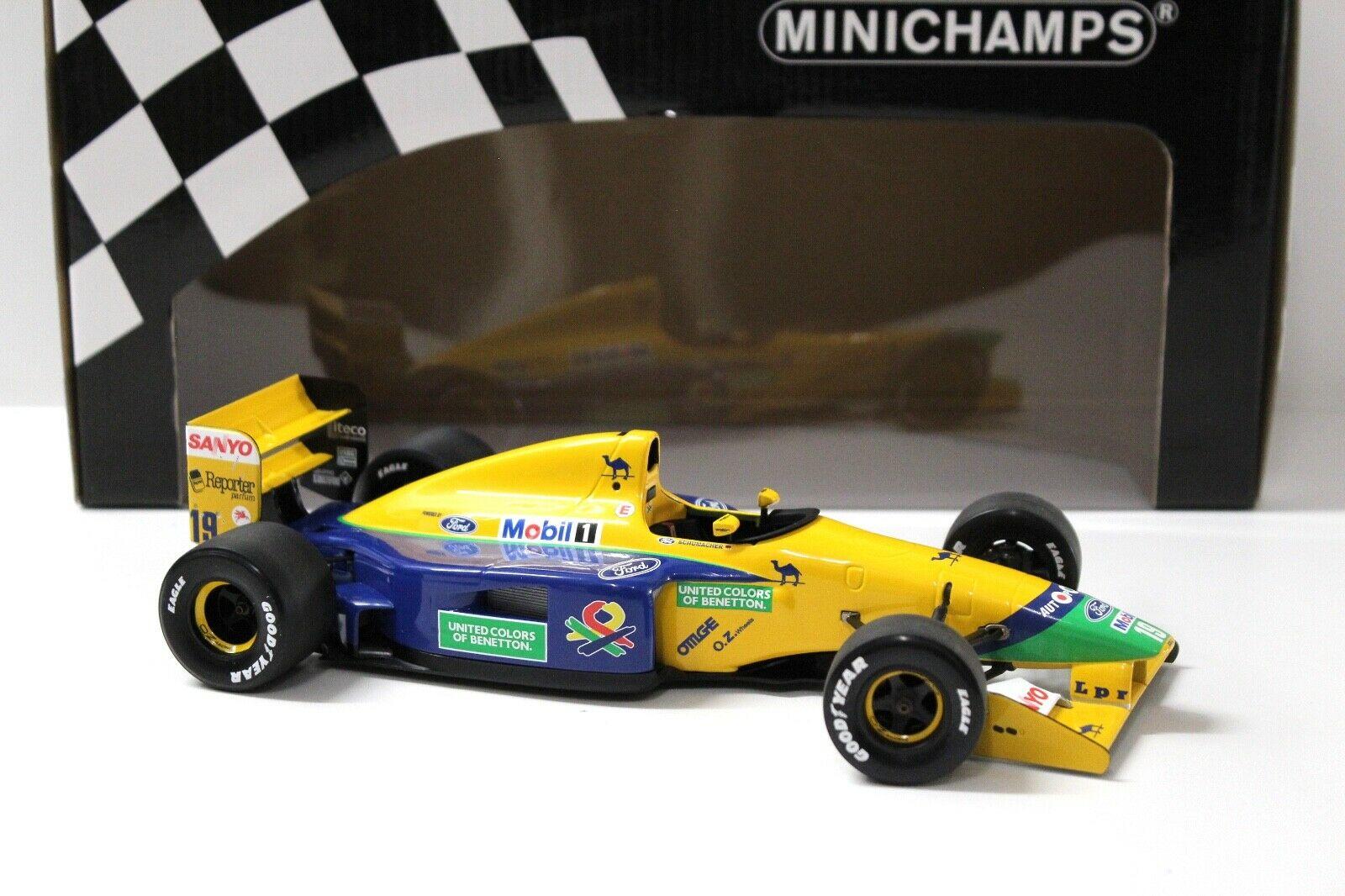 1:18 Minichamps F1 Benetton Ford B191 M.Schumacher #19