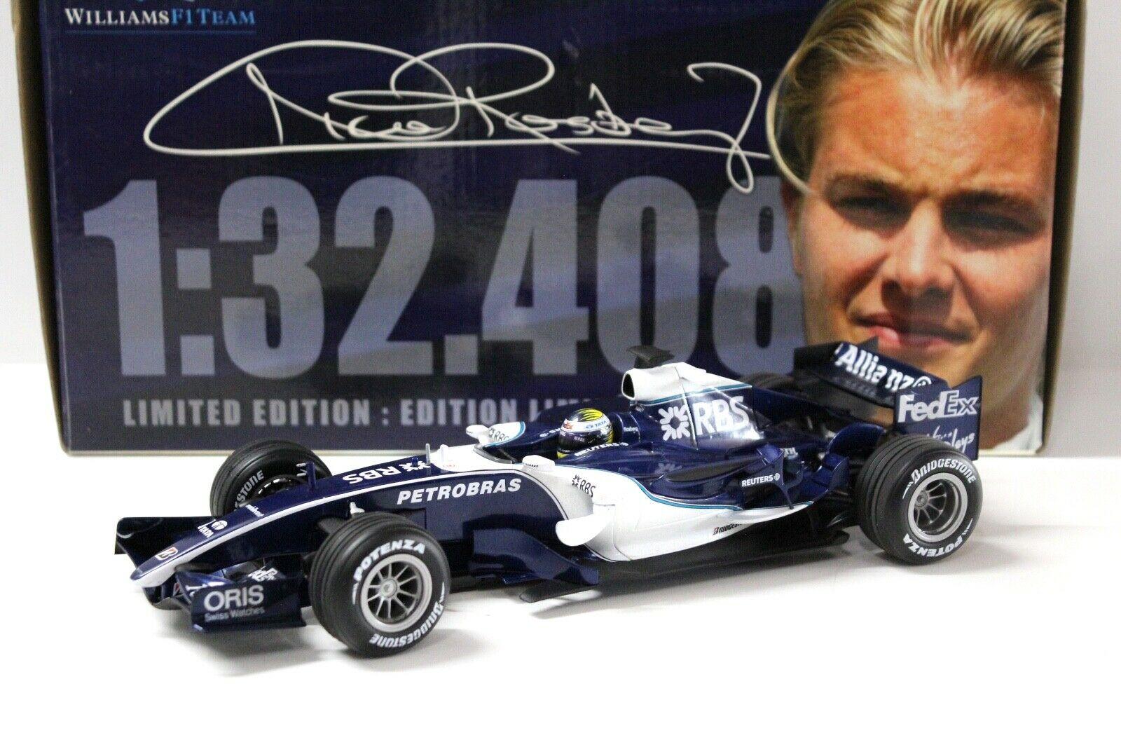 1:18 Hot Wheels Williams F1 FW28 Rosberg 2006 GP Bahrain