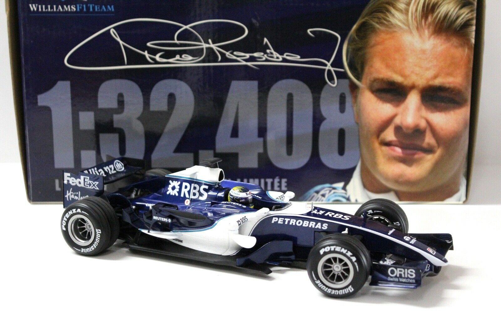 1:18 Hot Wheels Williams F1 FW28 Rosberg 2006 GP Bahrain