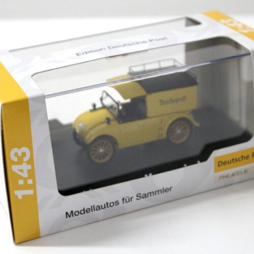 1:43 Schuco Hanomag Kommissbrot Kasten Van Reichspost yellow - Image 3