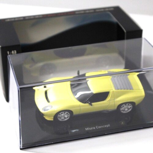1:43 Hot Wheels Elite Lamborghini Miura Concept yellow