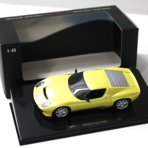 1:43 Hot Wheels Elite Lamborghini Miura Concept yellow
