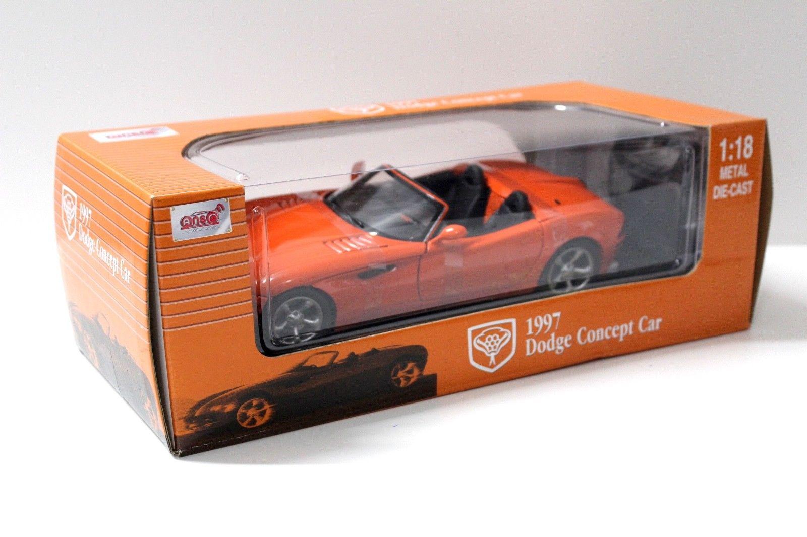 1:18 Anson Dodge Concept Car 1997 orange