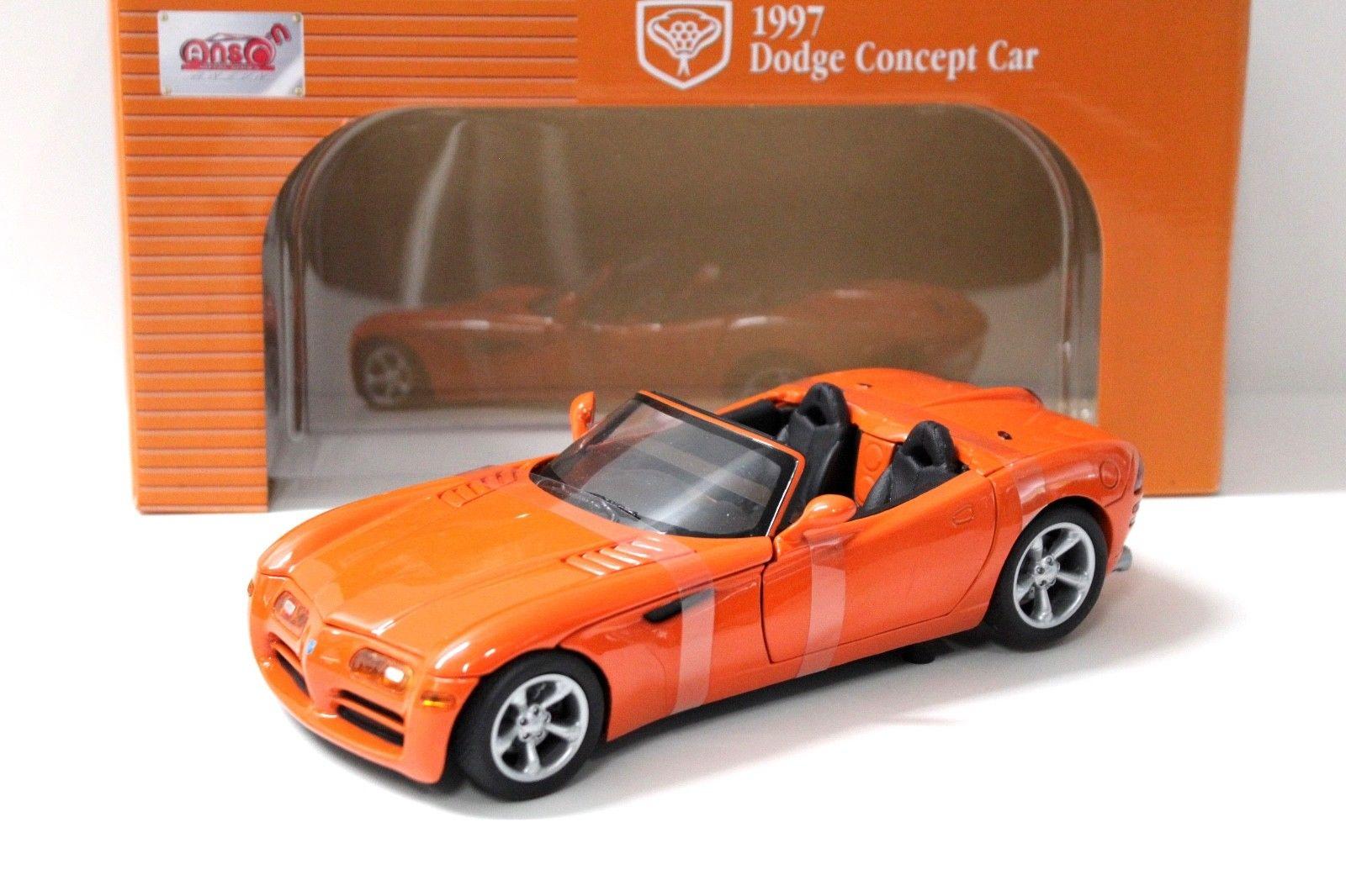 1:18 Anson Dodge Concept Car 1997 orange