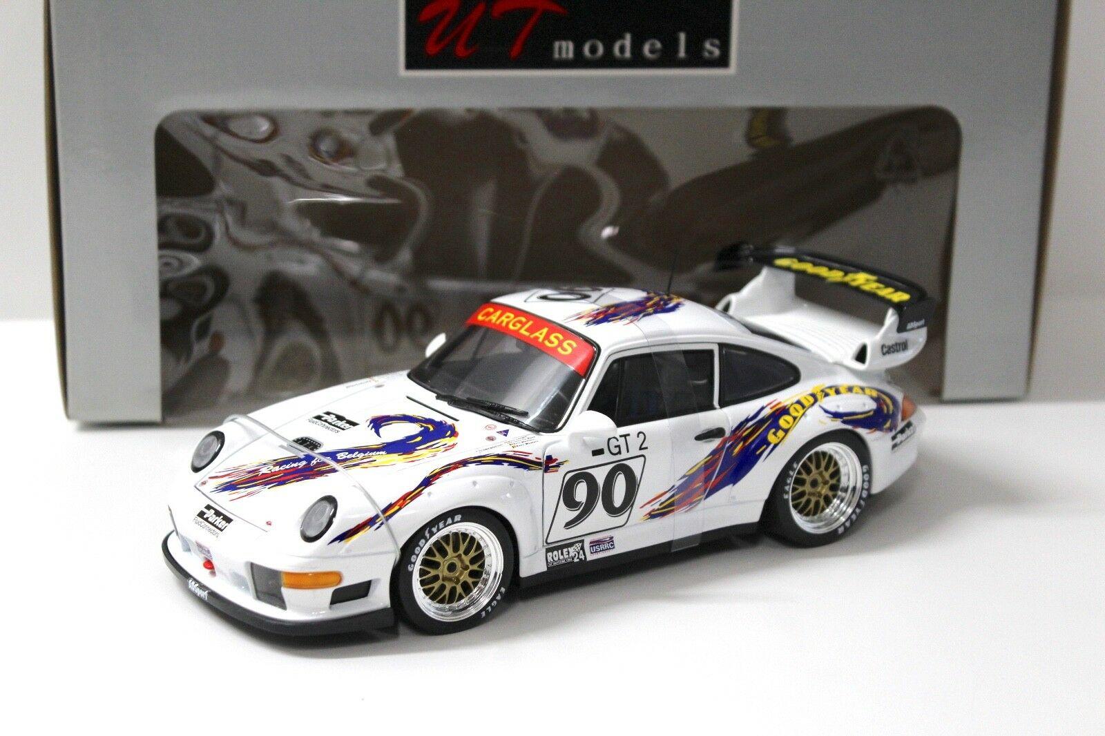 ID 46563 orig 1.jpg 1:18 UT Models Porsche 911 993 GT2 Daytona 1998 Wauters #90 white