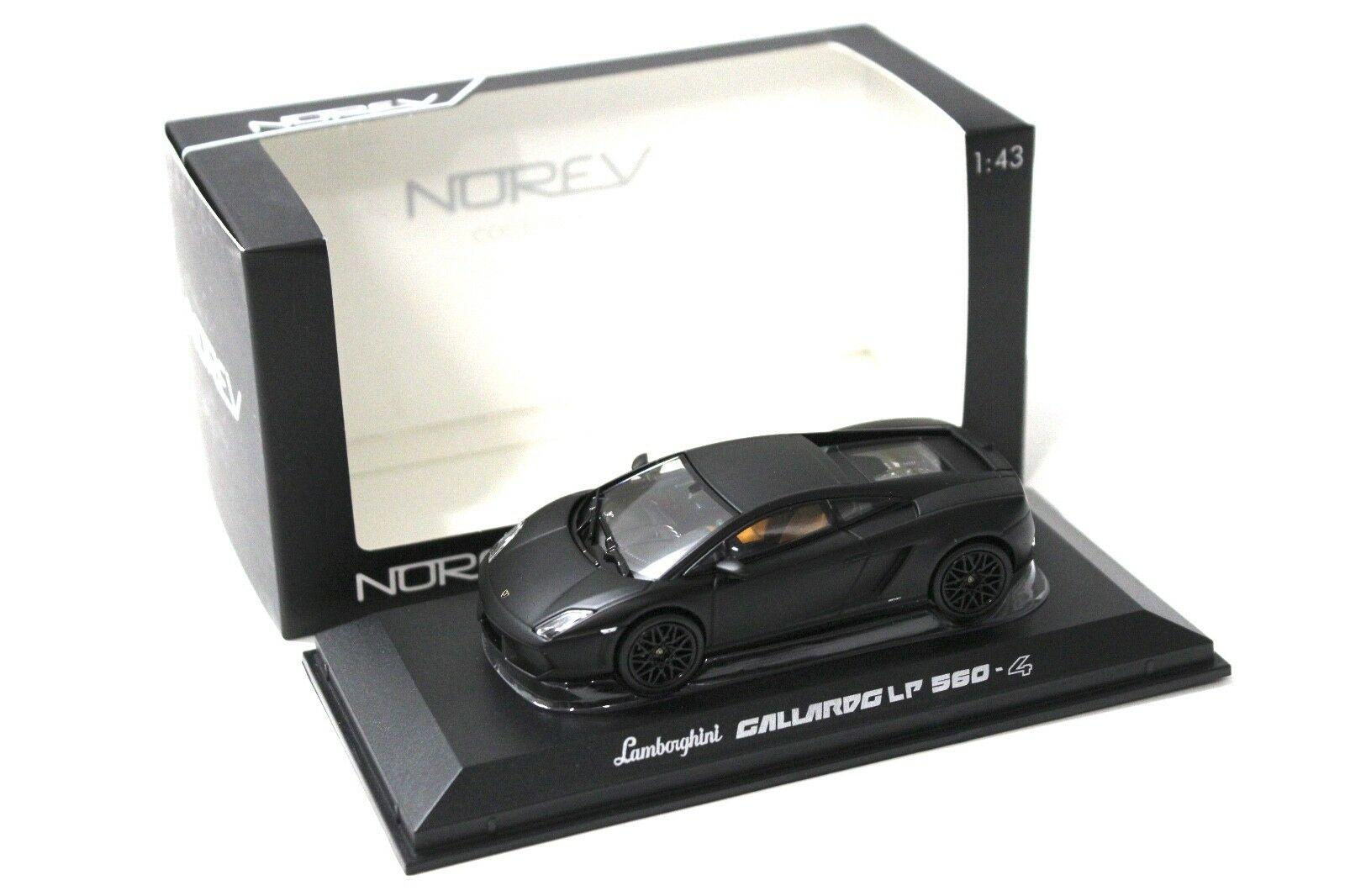 1:43 Norev Lamborghini Gallardo LP 560-4 matt black