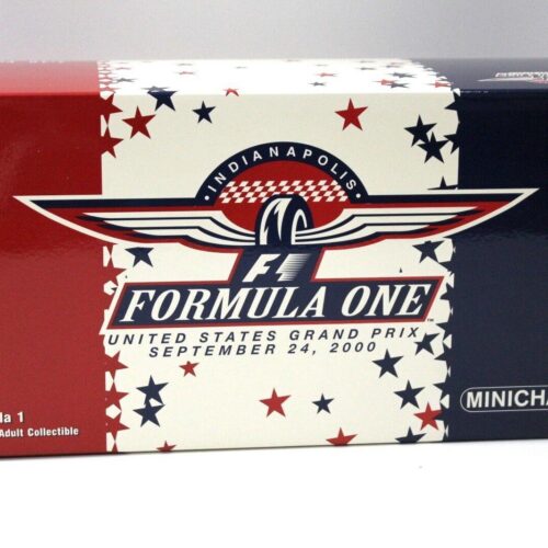 1:18 Minichamps F1 IMS Event Car US Grand Prix gold boxed