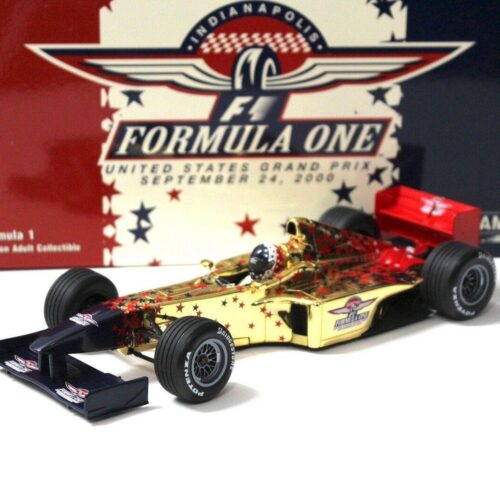 1:18 Minichamps F1 IMS Event Car US Grand Prix gold boxed
