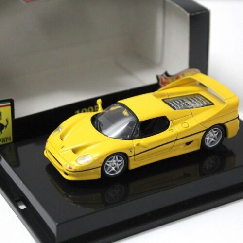 1:43 Hot Wheels Ferrari F50 yellow 1995