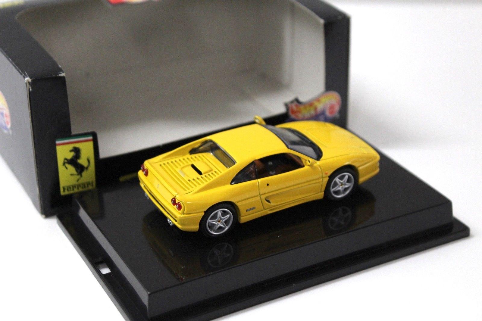 1:43 Hot Wheels Ferrari F355 Berlinetta yellow