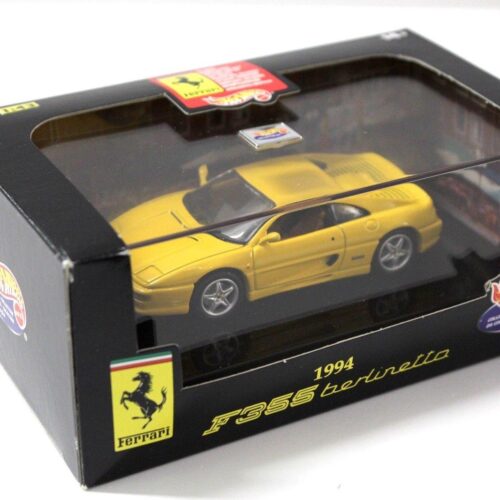1:43 Hot Wheels Ferrari F355 Berlinetta yellow