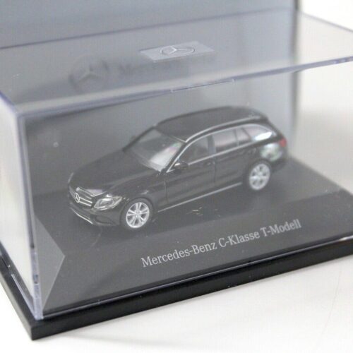 1:87 Herpa Mercedes C-Klasse T-Modell S205 black DEALER VERSION