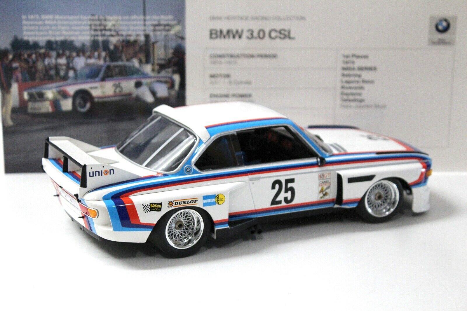 1:18 Minichamps BMW 3.0 CSL #25 Sebring 1975 Stuck DEALER VERISON