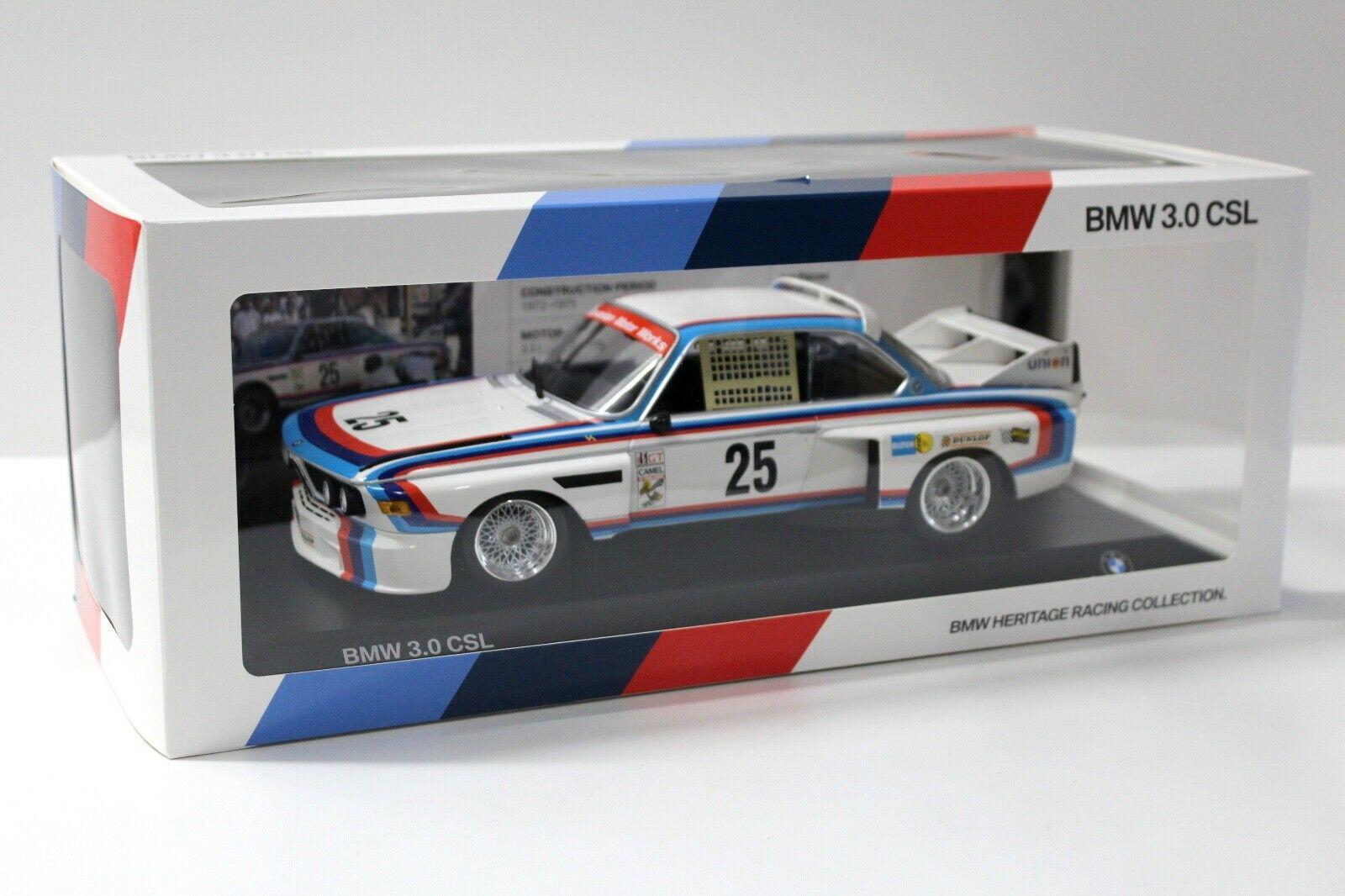 1:18 Minichamps BMW 3.0 CSL #25 Sebring 1975 Stuck DEALER VERISON