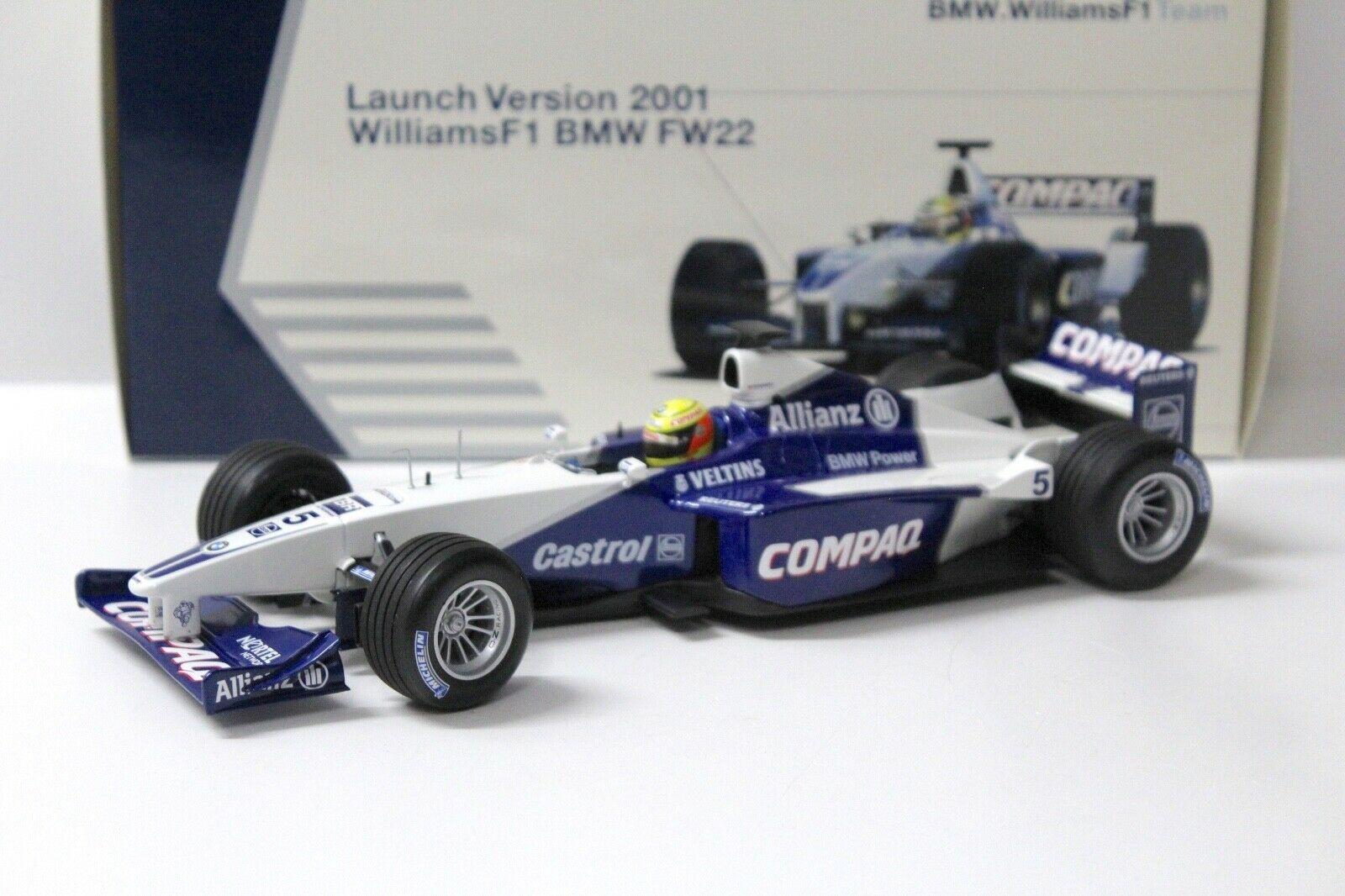 ID 46723 orig 1.jpg 1:18 Minichamps Williams F1 BMW FW22 Launch Version #5 DEALER VERSION