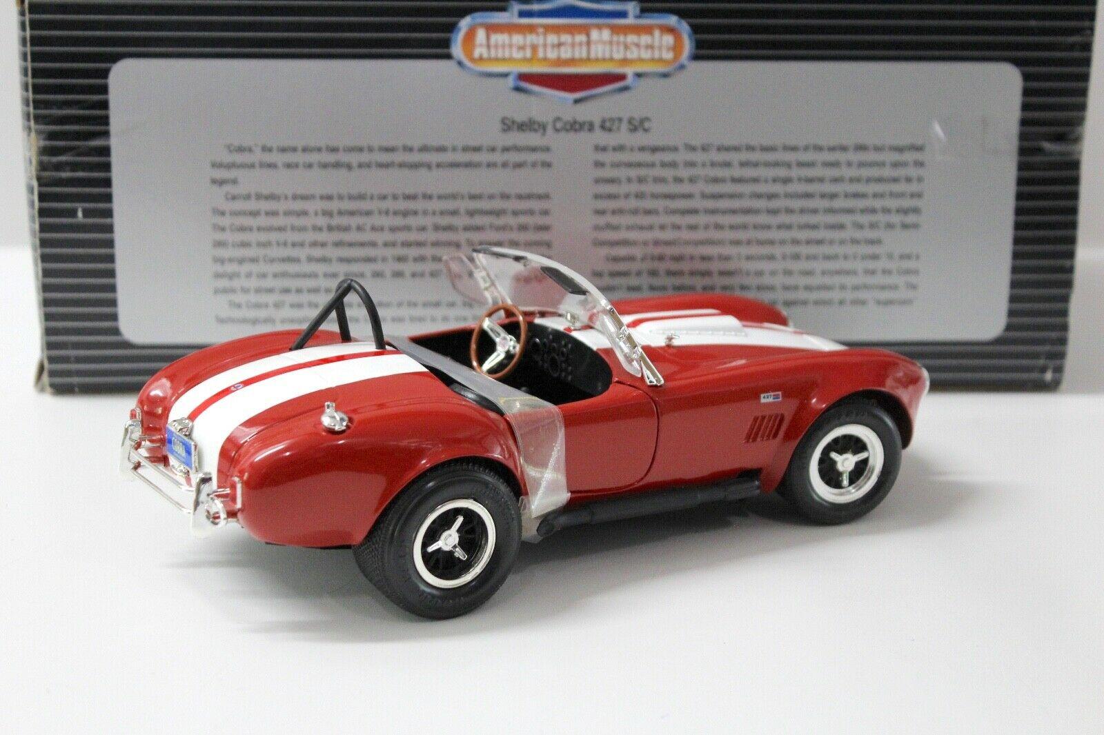 1:18 ERTL Shelby Cobra 427 S/C red