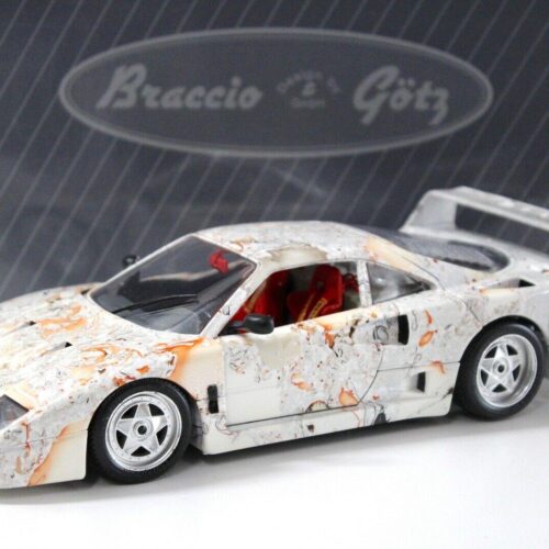 1:18 Bburago Ferrari F40 Braccio & Götz "FANTASY" white