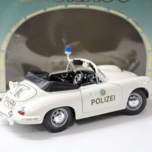 1:18 Bburago Porsche 356 Cabriolet "POLIZEI" 1964 white