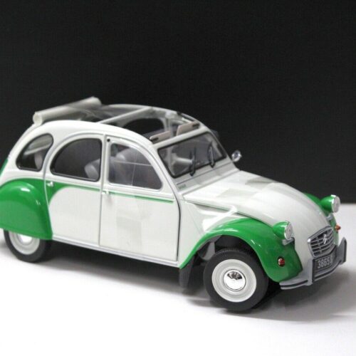 1:18 Norev Citroen 2CV Dolly 1985 white /green - Image 2
