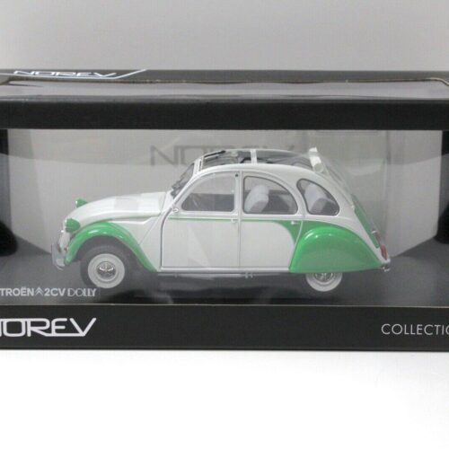 1:18 Norev Citroen 2CV Dolly 1985 white /green - Image 4